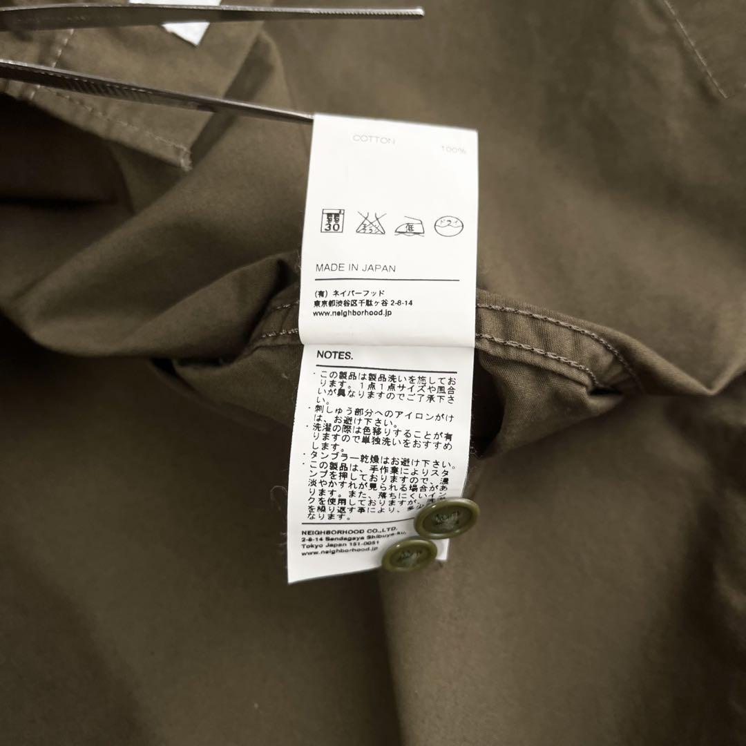 『NEIGHBORHOOD』OFFICER SHIRT／長袖／S