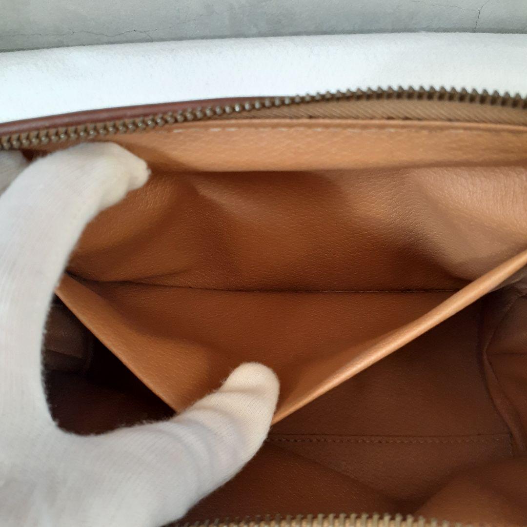 ⭐CELINE⭐セリーヌ　ポーチ　マカダム柄　ブラウン　小物　メイクポーチ