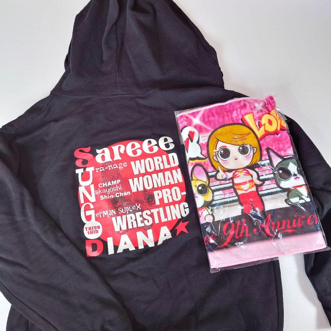 Sareee パーカー タオル SARRAY 女子プロレス WWE - メルカリ