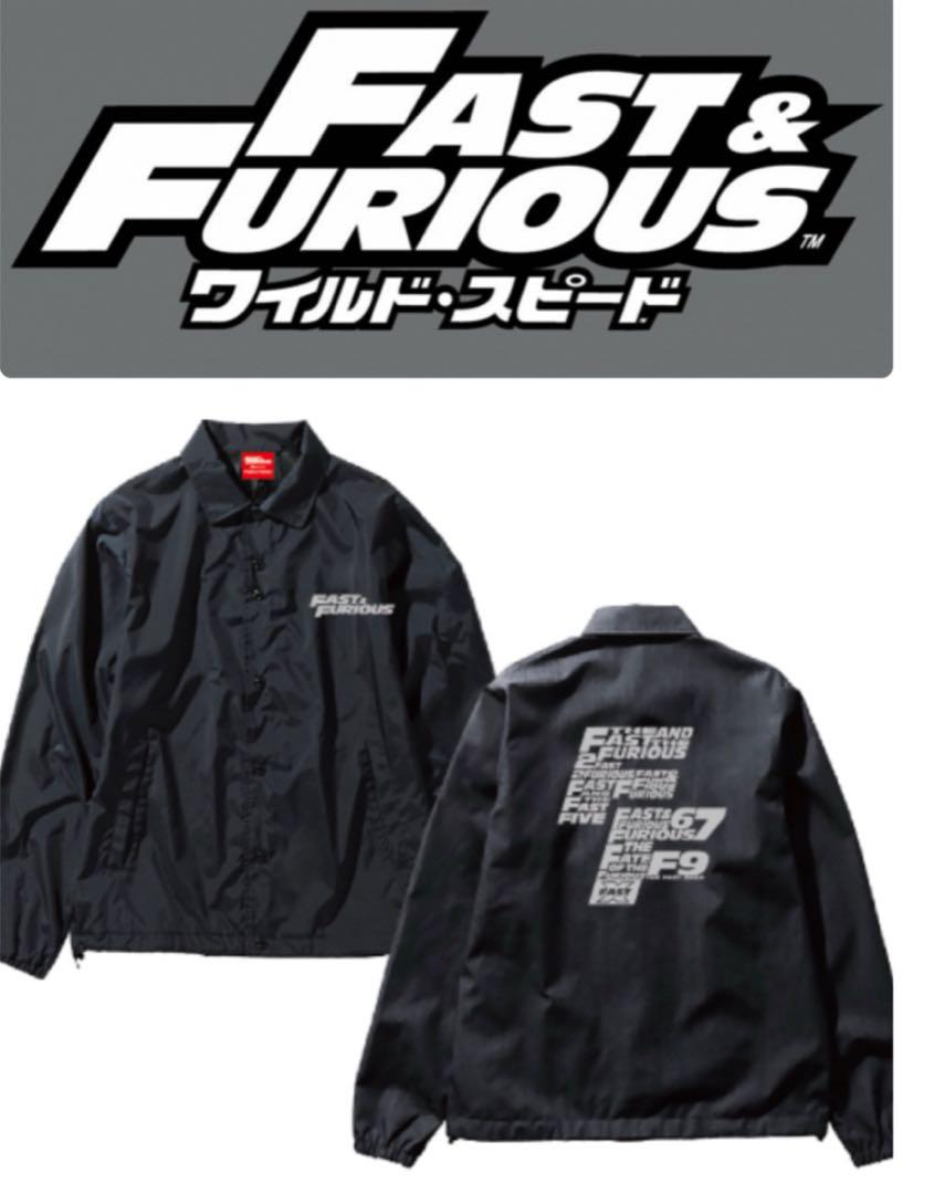 ワイルド・スピード　コーチジャケット　FAST & FURIOUS メンズ　新品