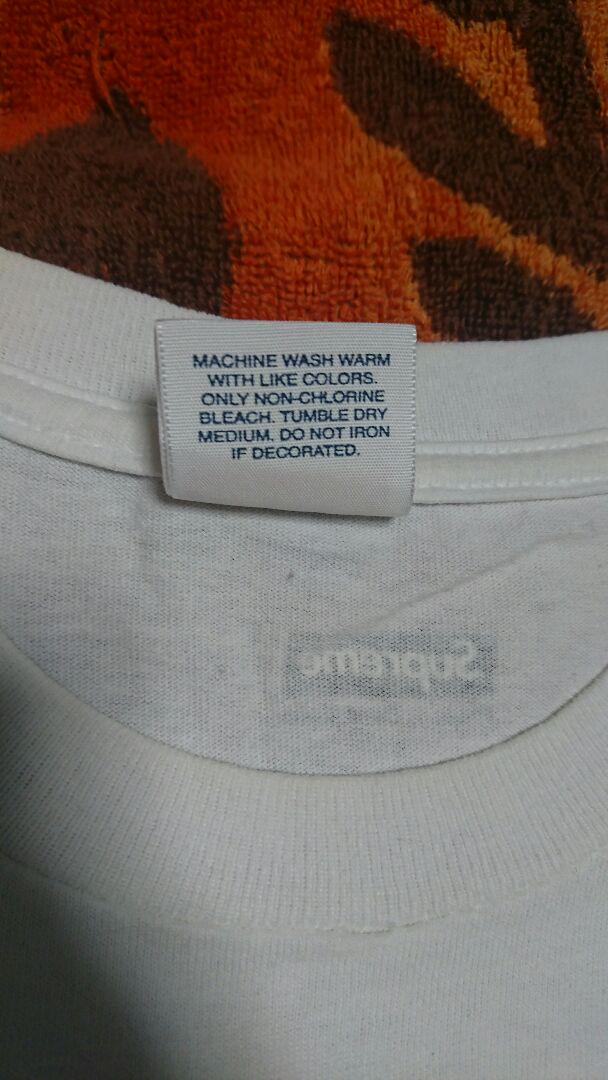 希少サイズ supreme RZA tee XL 白
