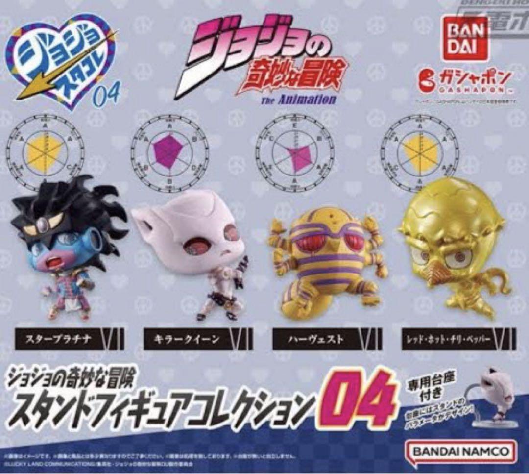匿名配送 ジョジョ スタコレ 04 新品 未開封 コンプ