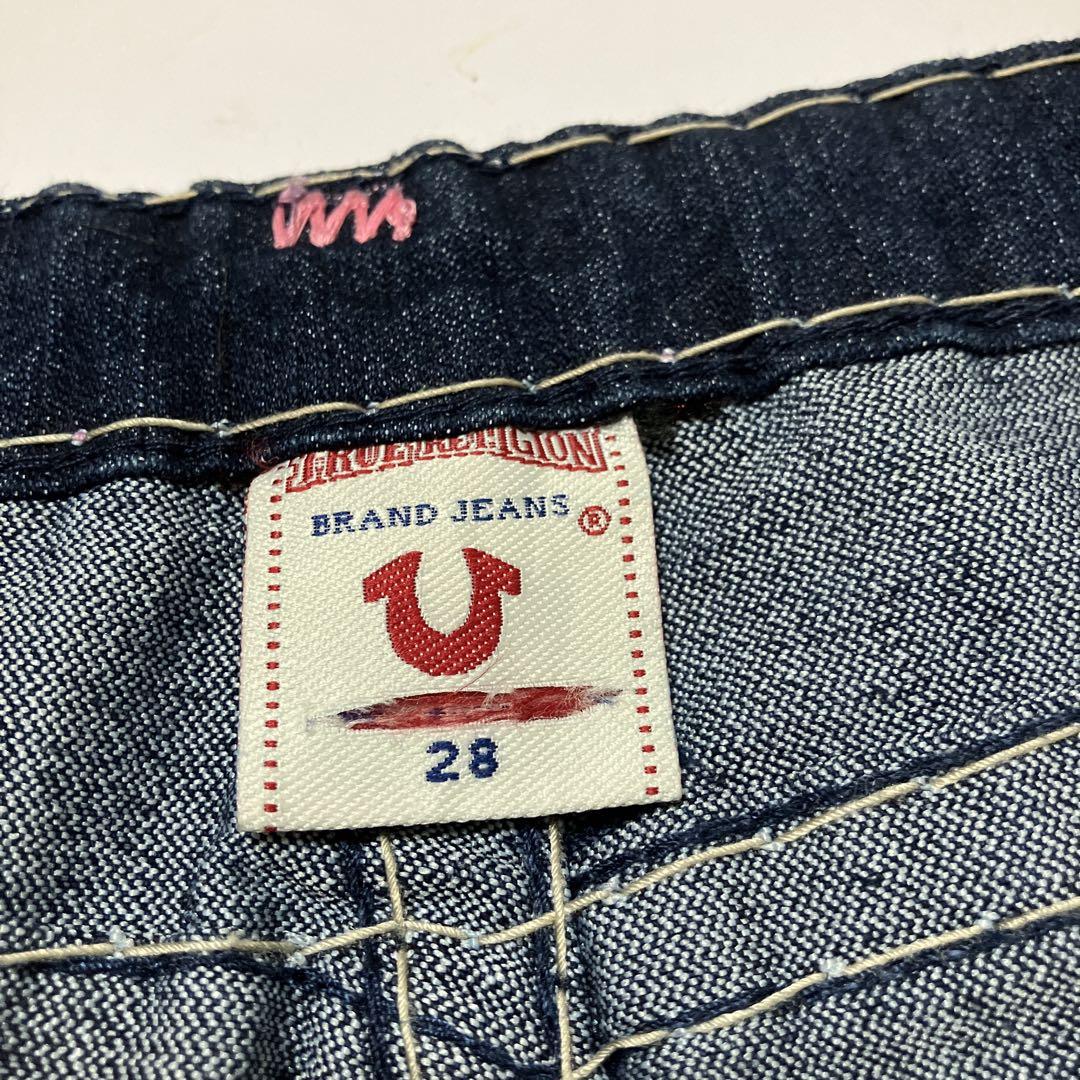 TRUE RELIGION トゥルーレリジョン 太ステッチ　デニム ジーンズ