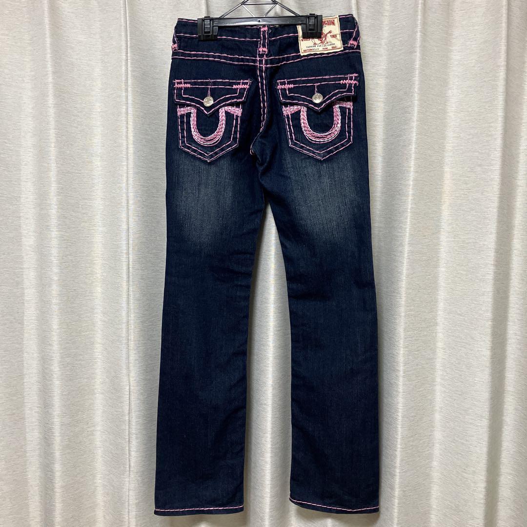 TRUE RELIGION トゥルーレリジョン 太ステッチ　デニム ジーンズ