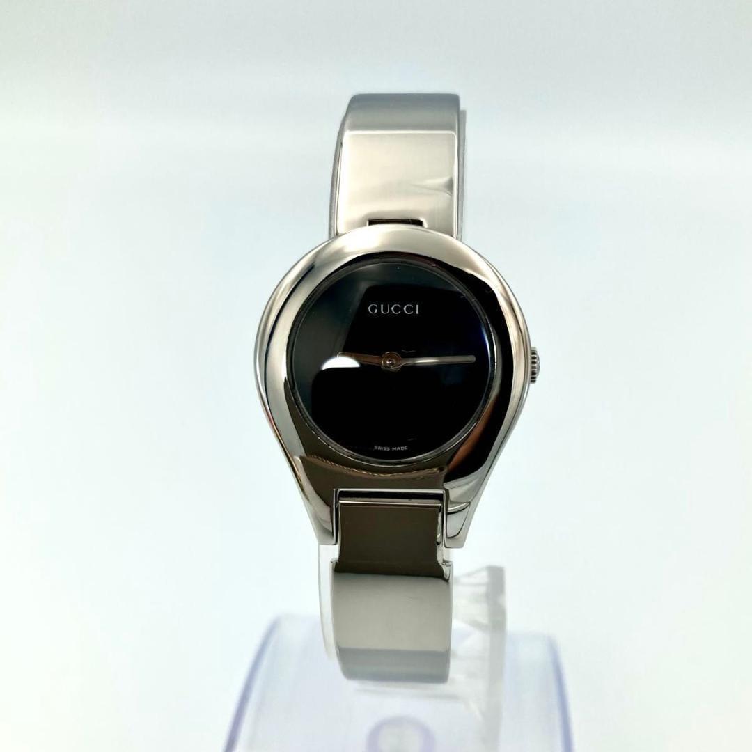 極美品 GUCCI グッチ 6700L 腕時計 バングルウォッチ 新品電池