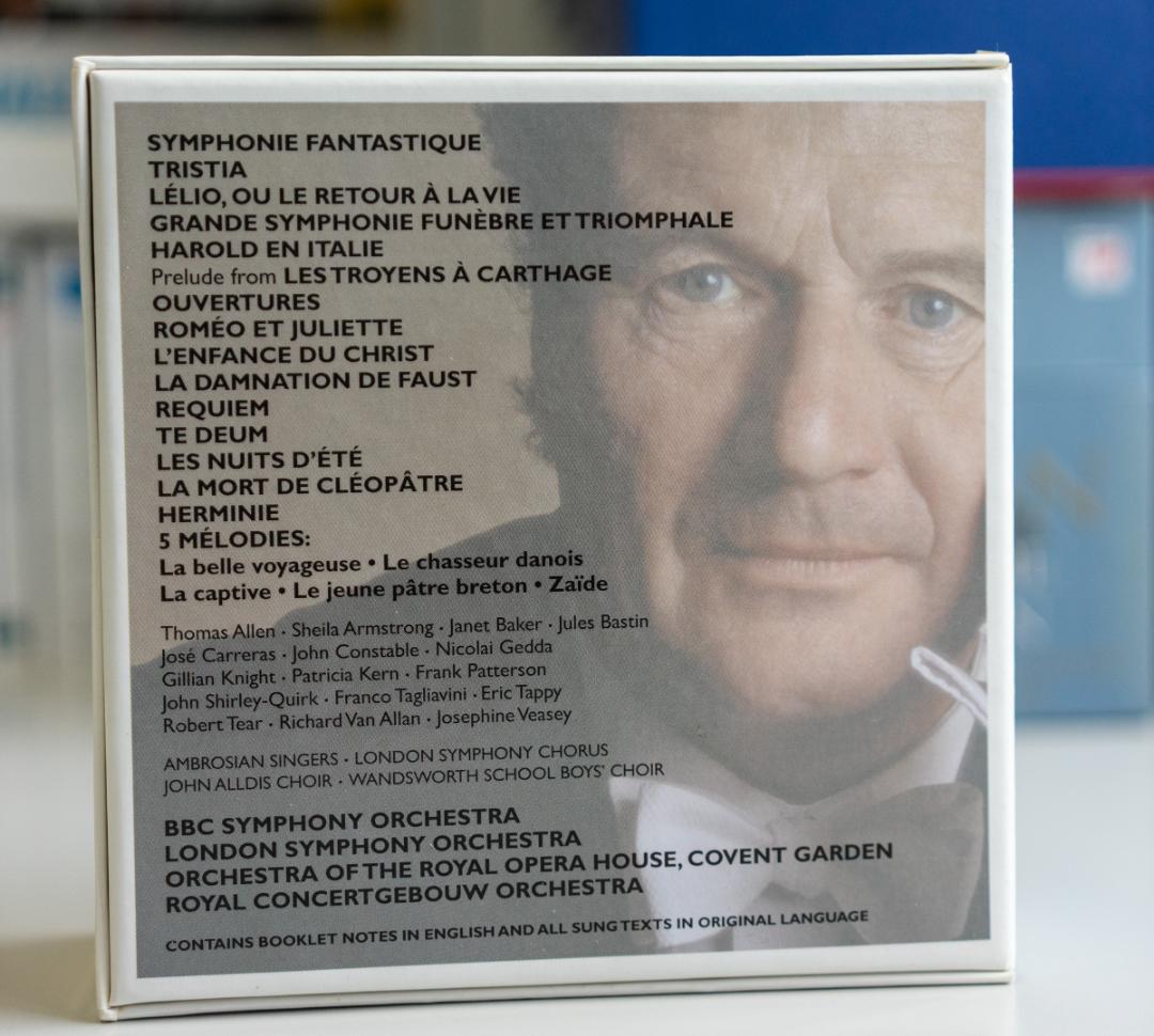 クラシック Berlioz complete Orchestral- Colin Davis