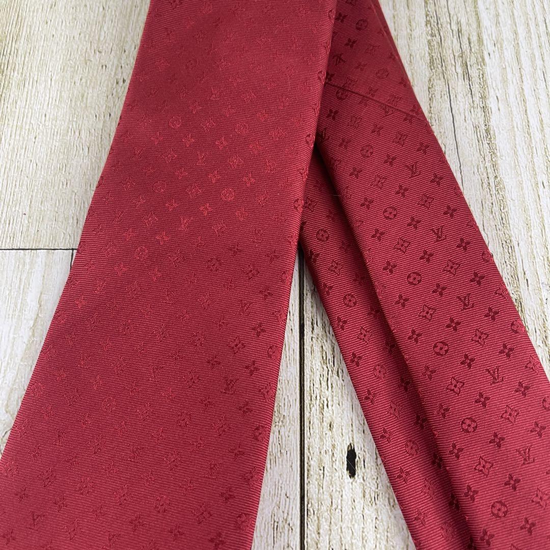 LOUIS VUITTON ルイヴィトン クラヴァットモノグラムレリーフ