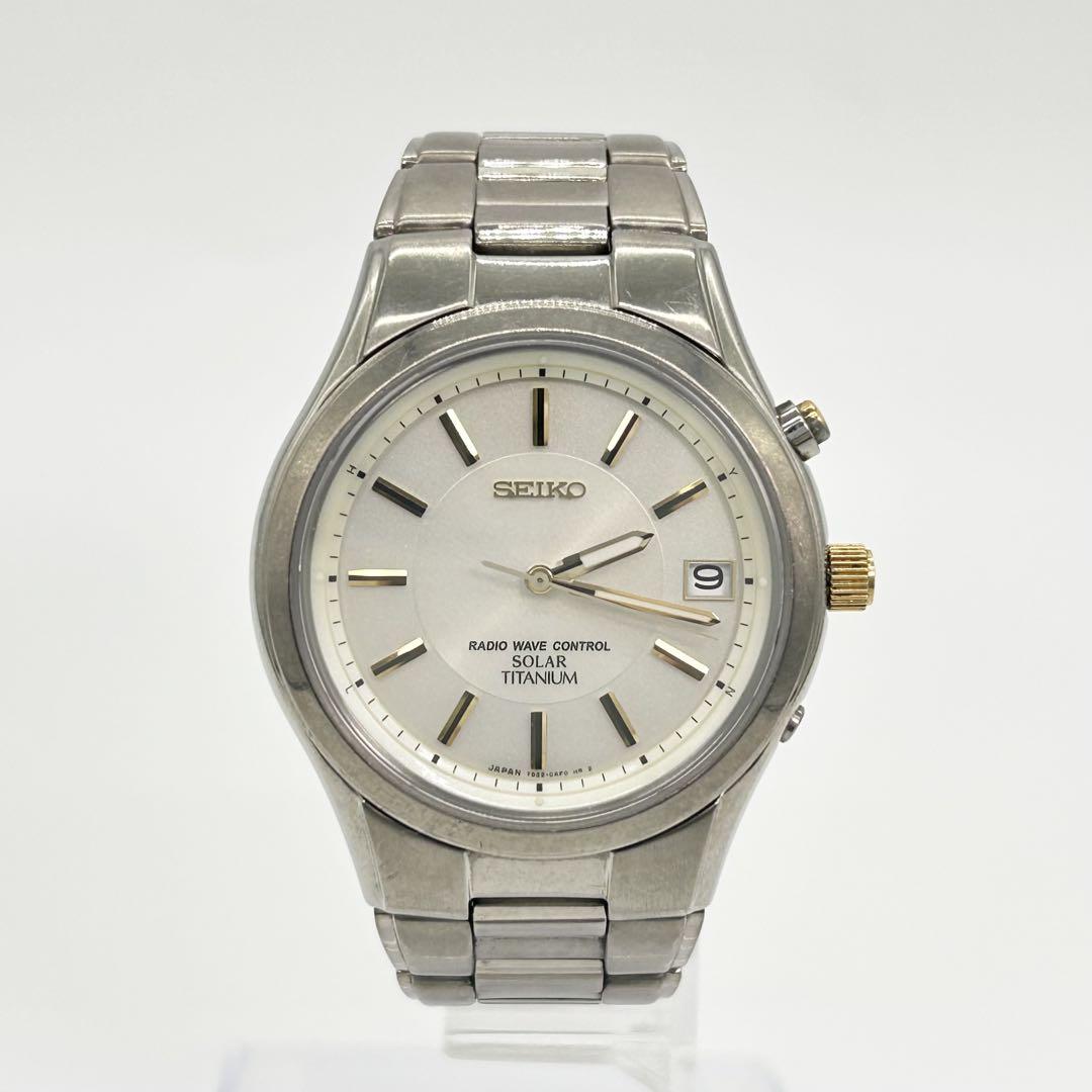 SEIKO セイコー 7B22-0AD0 ソーラー 腕時計