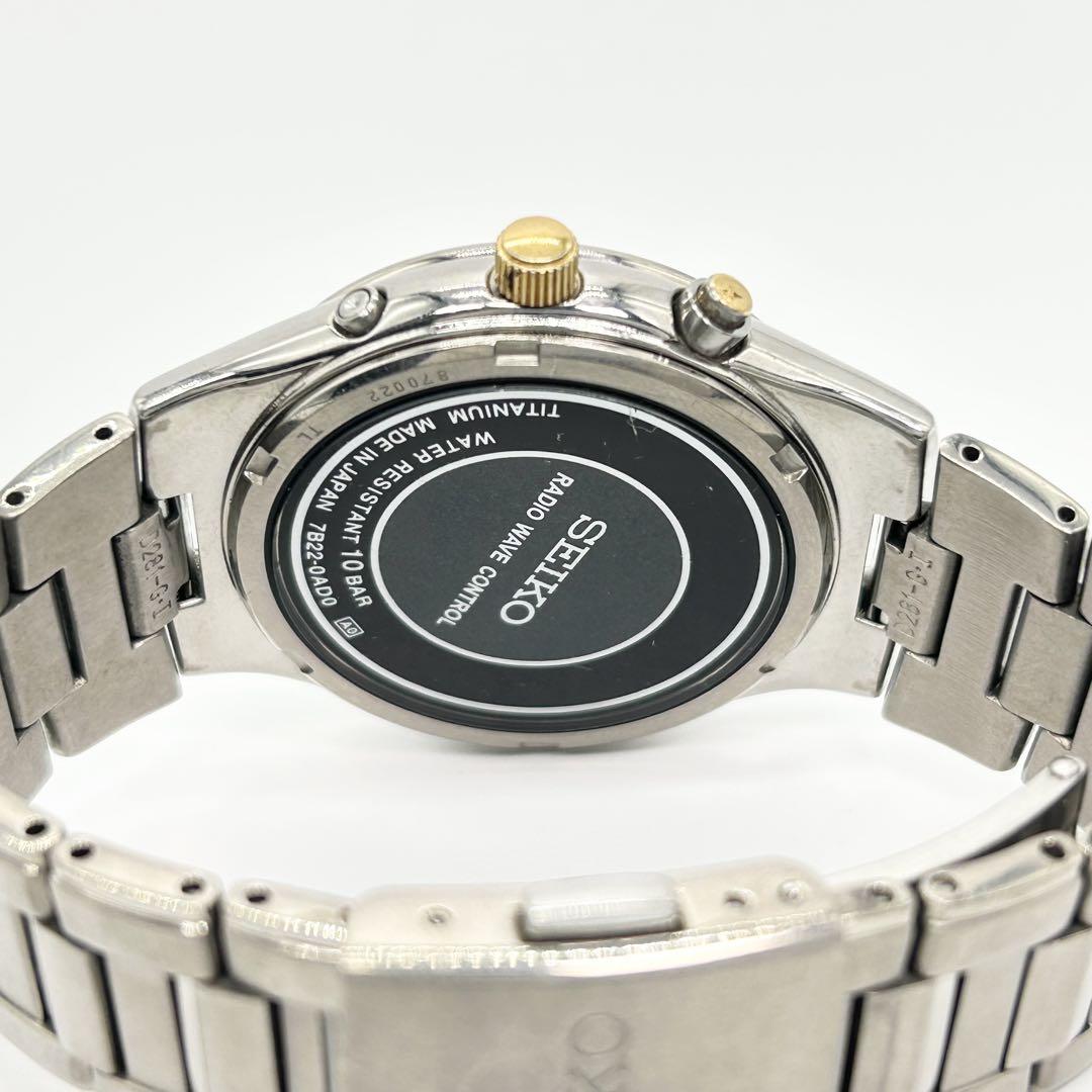 SEIKO セイコー 7B22-0AD0 ソーラー 腕時計