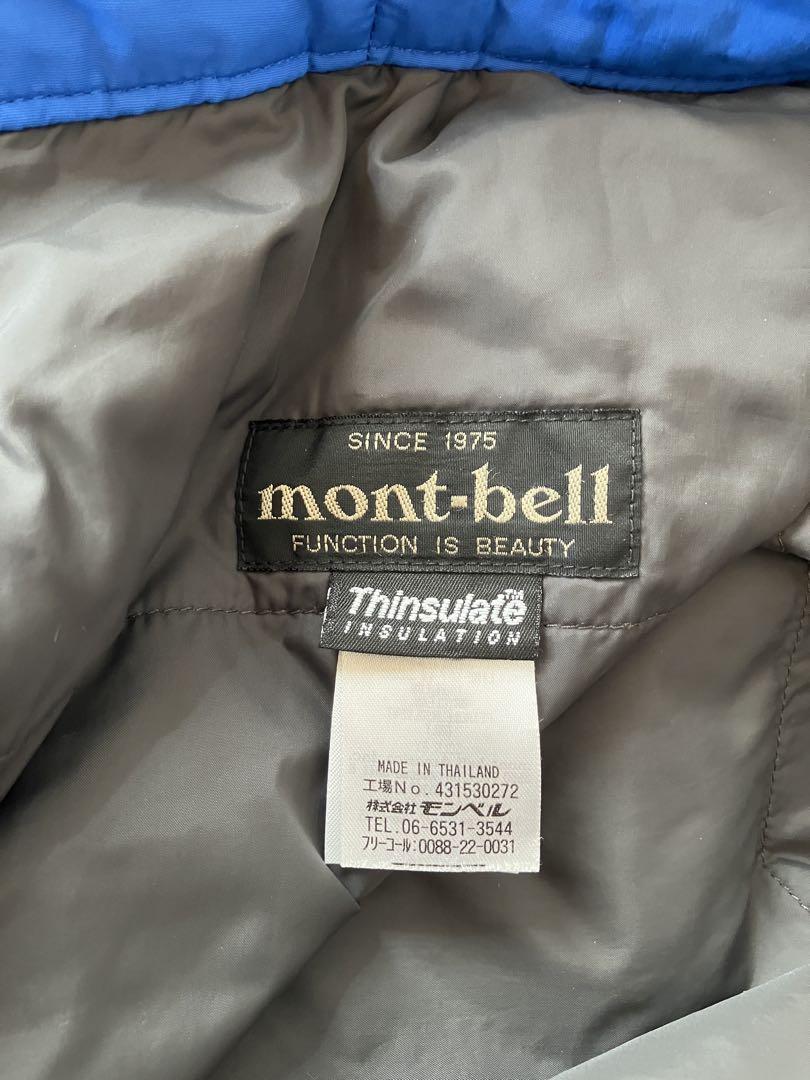 mont-bell スキーウェア ボトム青　 MSサイズ