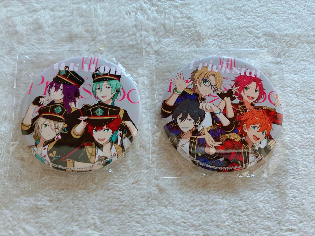 Trickstar 特典　ポスター　缶バッジ あんスタ スタライ 特典 缶バッジ Trickstar トリスタ - メルカリ