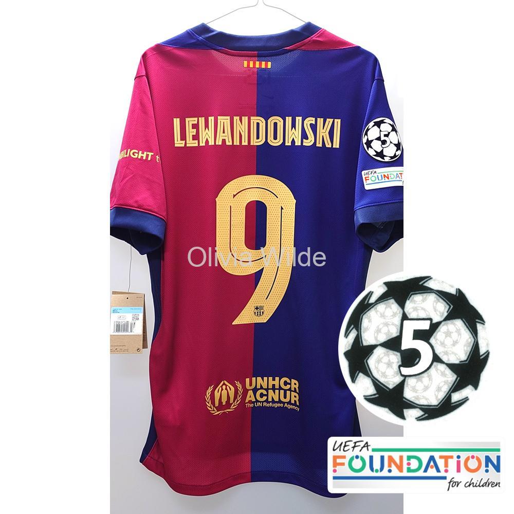 [CL仕様] FCバルセロナ ユニフォーム 24-25 LEWANDOWSKI