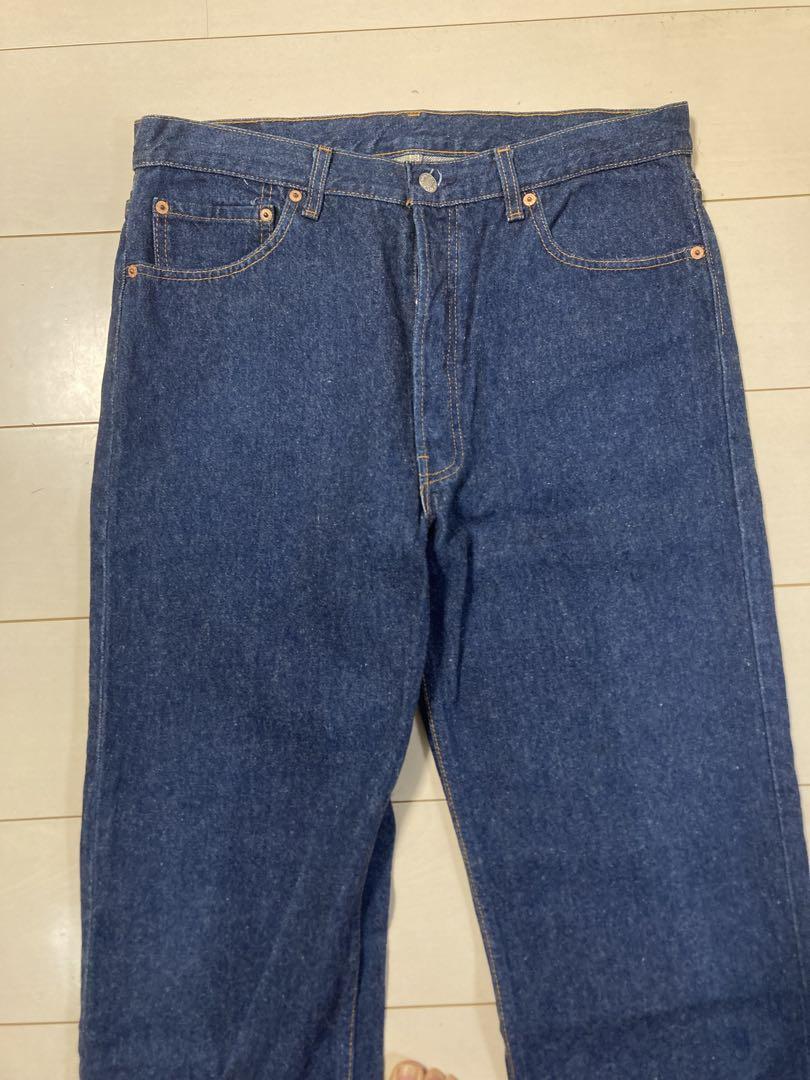 た*っ様 リーバイス　Levi's　501 90s USA 濃紺　W36 毛羽立