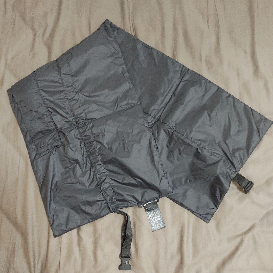 adidas×ヨウジヤマモトY-3プリマロフト2wayフード付マフラー