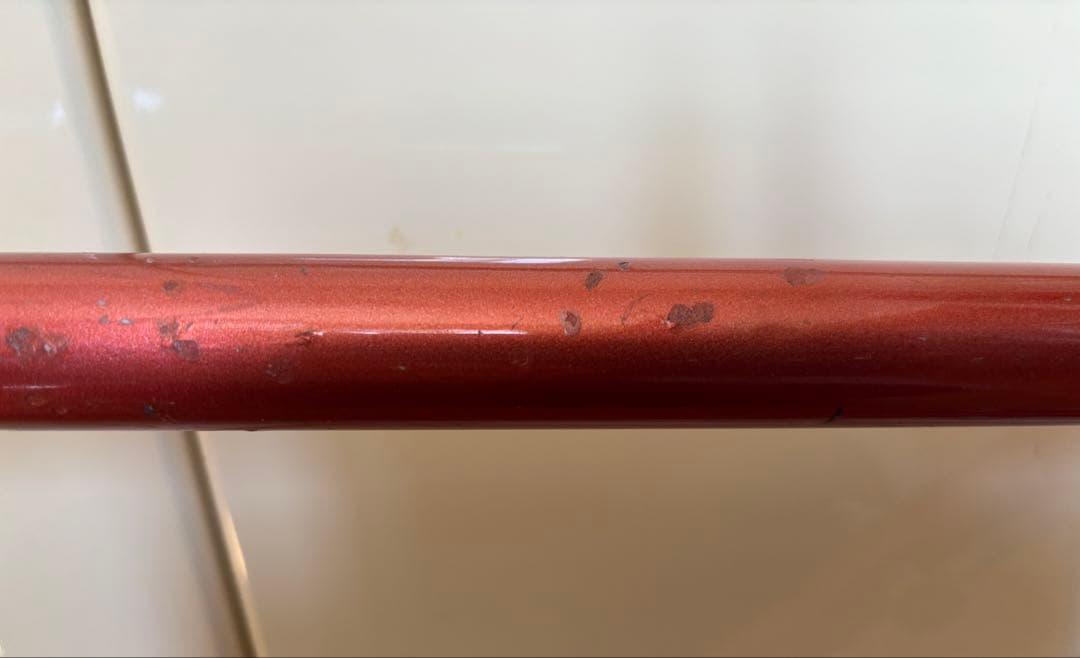 ビンテージフレーム丸石ツーリングコンダクター全体的に状態が悪い