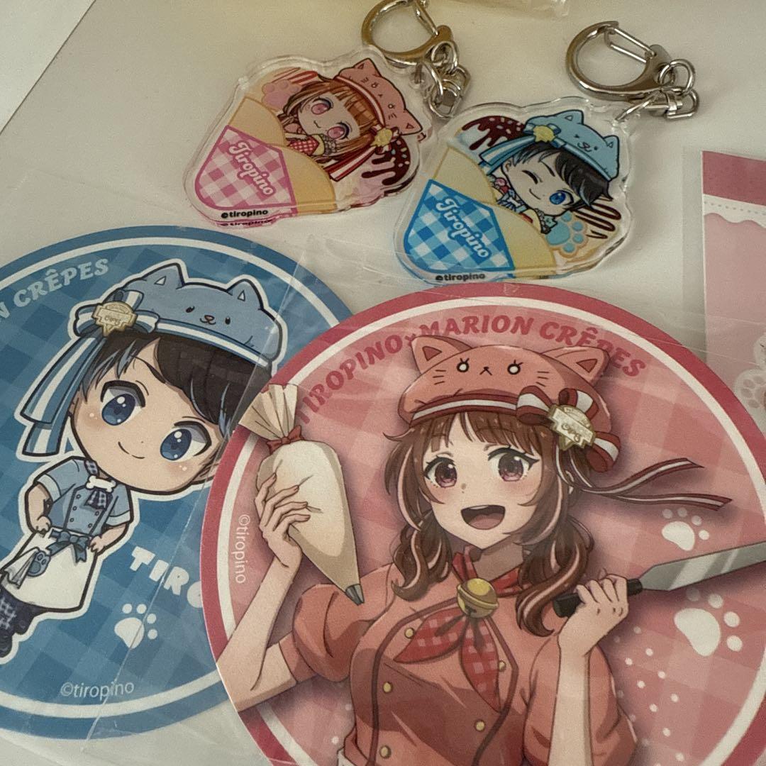 ちろぴの　マリオンクレープコラボグッズ
