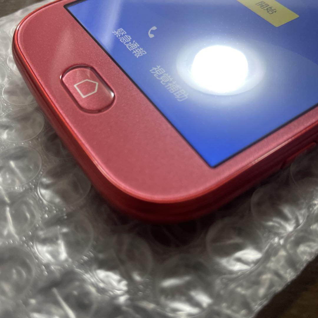 SIMフリー　f-42a スマートフォン本体 らくらくホン　不具合なし