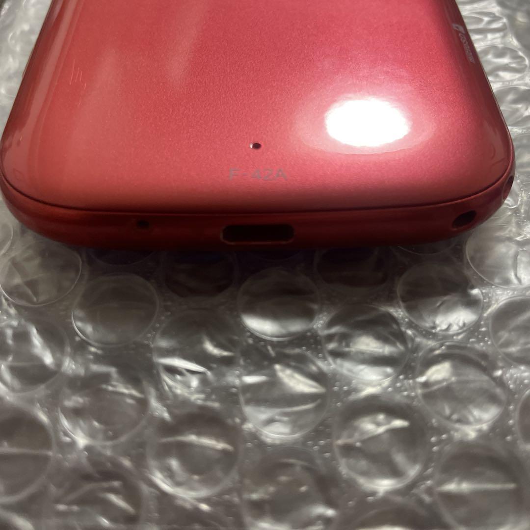 SIMフリー　f-42a スマートフォン本体 らくらくホン　不具合なし