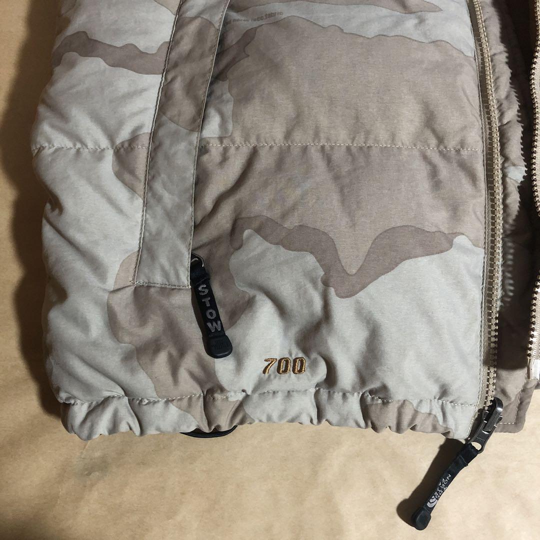 the north face ダウンベスト Mサイズ デザートカモ