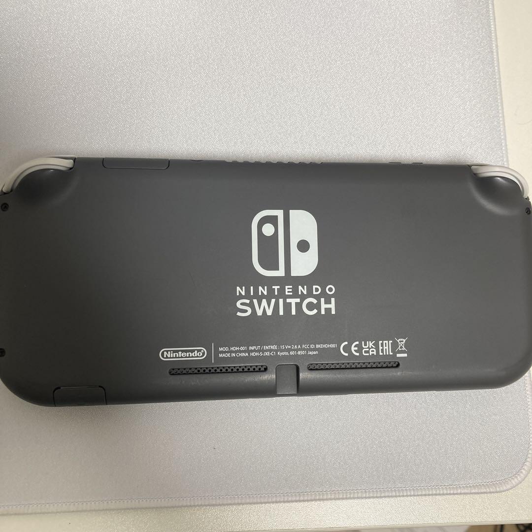 Nintendo Switch Lite グレー 充電器付き