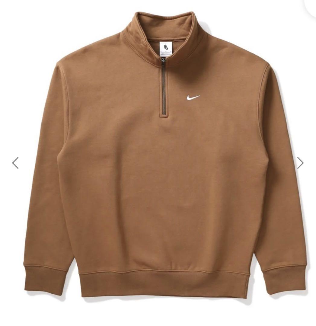 NIKE LAB ナイキ ソロ スウッシュ 1/4 ジップトップ ハーフ