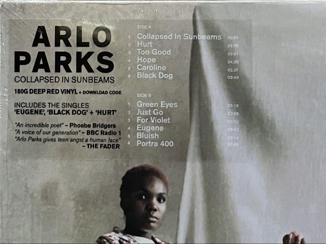 ARLO PARKS COLLAPSED IN SUNBEAMS レコード