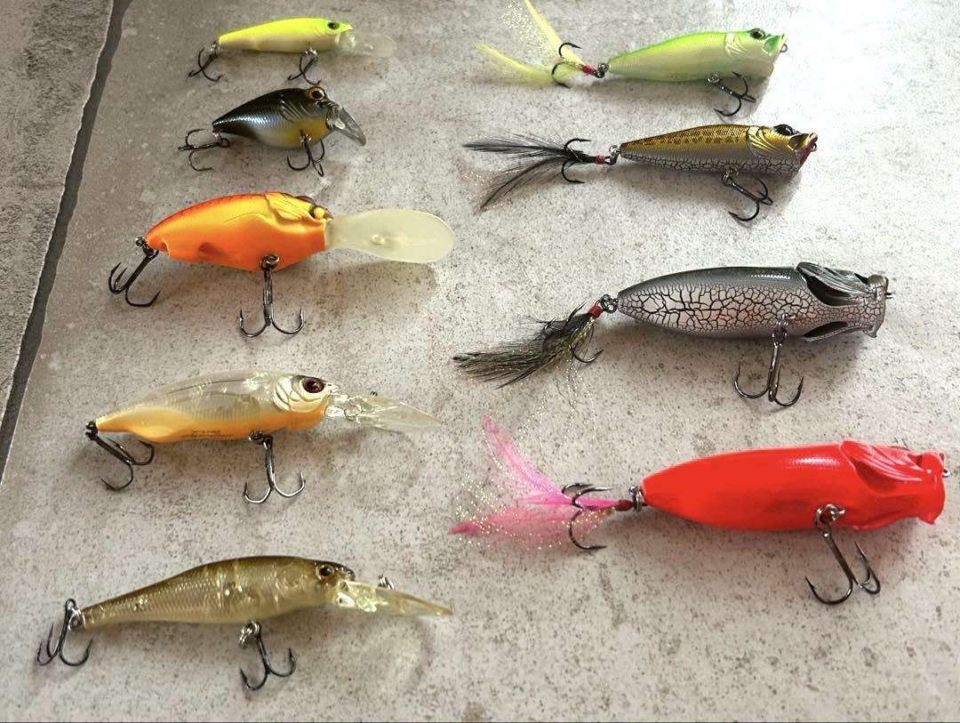 セール　MEGABASS メガバス ルアー他 9個セット