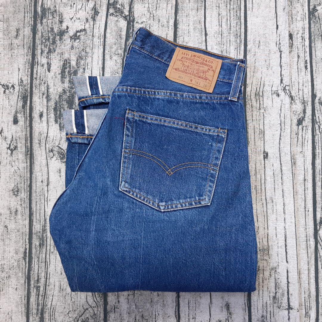 110周年記念 95年バレンシア製 LEVI'S 501 雰囲気 W34 555