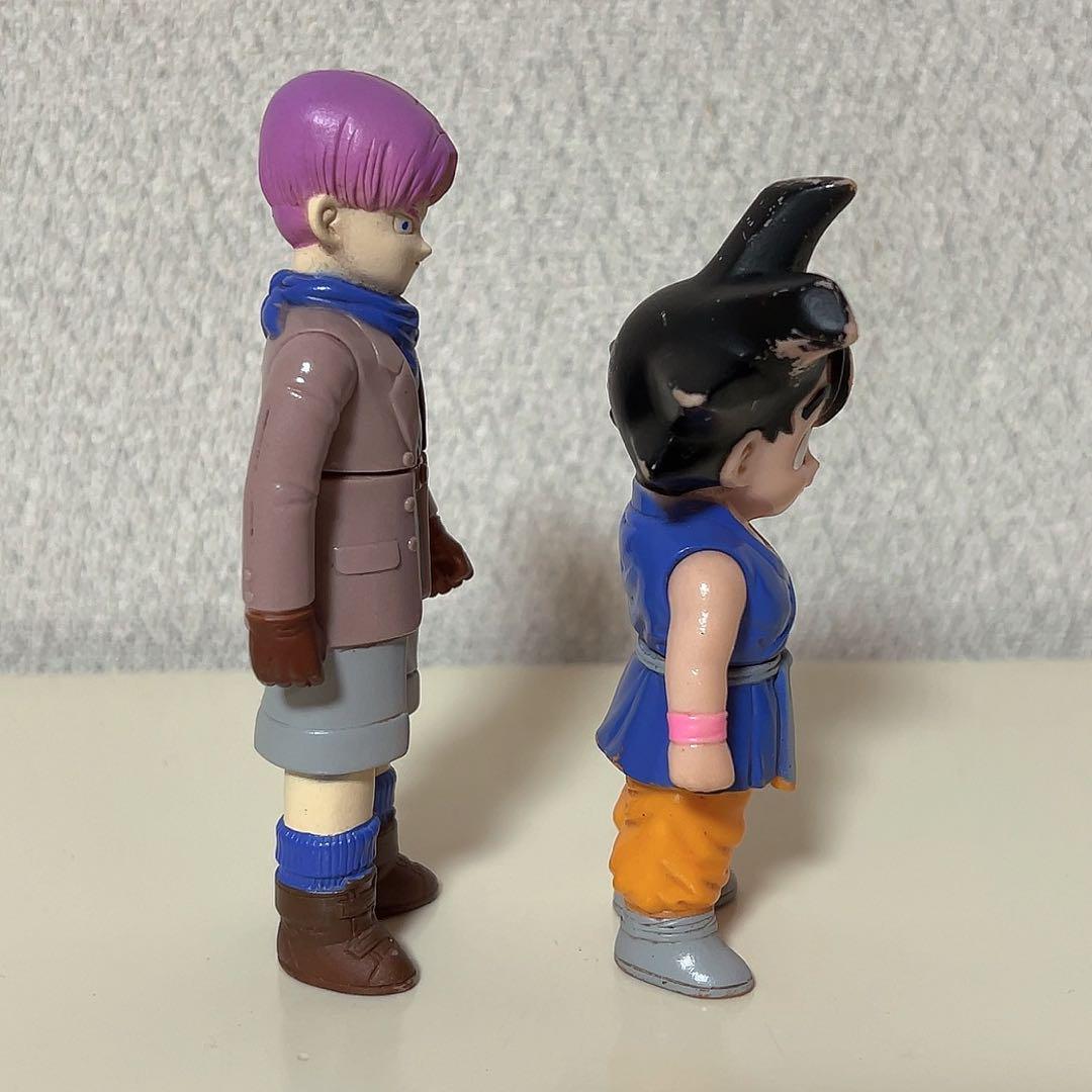 ドラゴンボールGT　孫悟空　トランクス　ソフビ　人形　フィギュア　レトロ　当時物