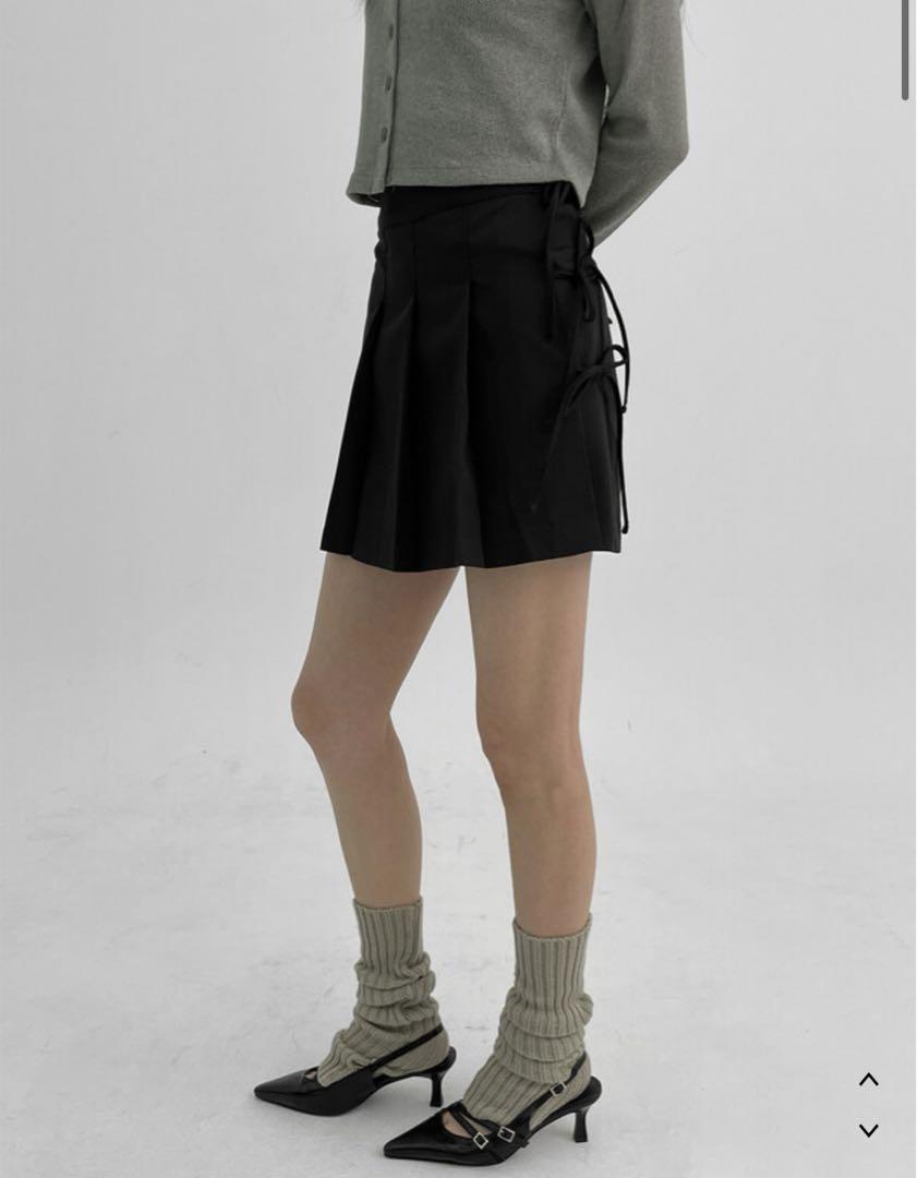 美品】BLACK UP カクサンストラップスリングバックヒル 23.5