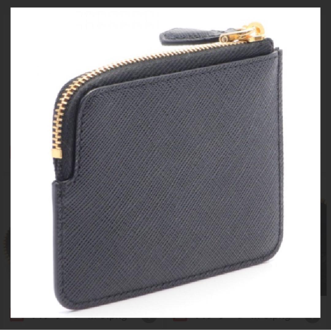 【新品未使用】PRADA ブラック コインケース
