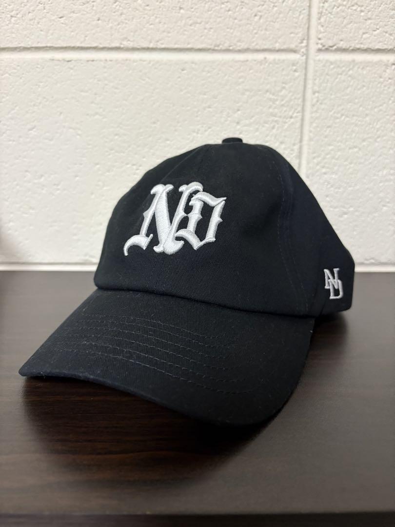 nastydog 帽子 黒 フリーサイズ ND logo Cap