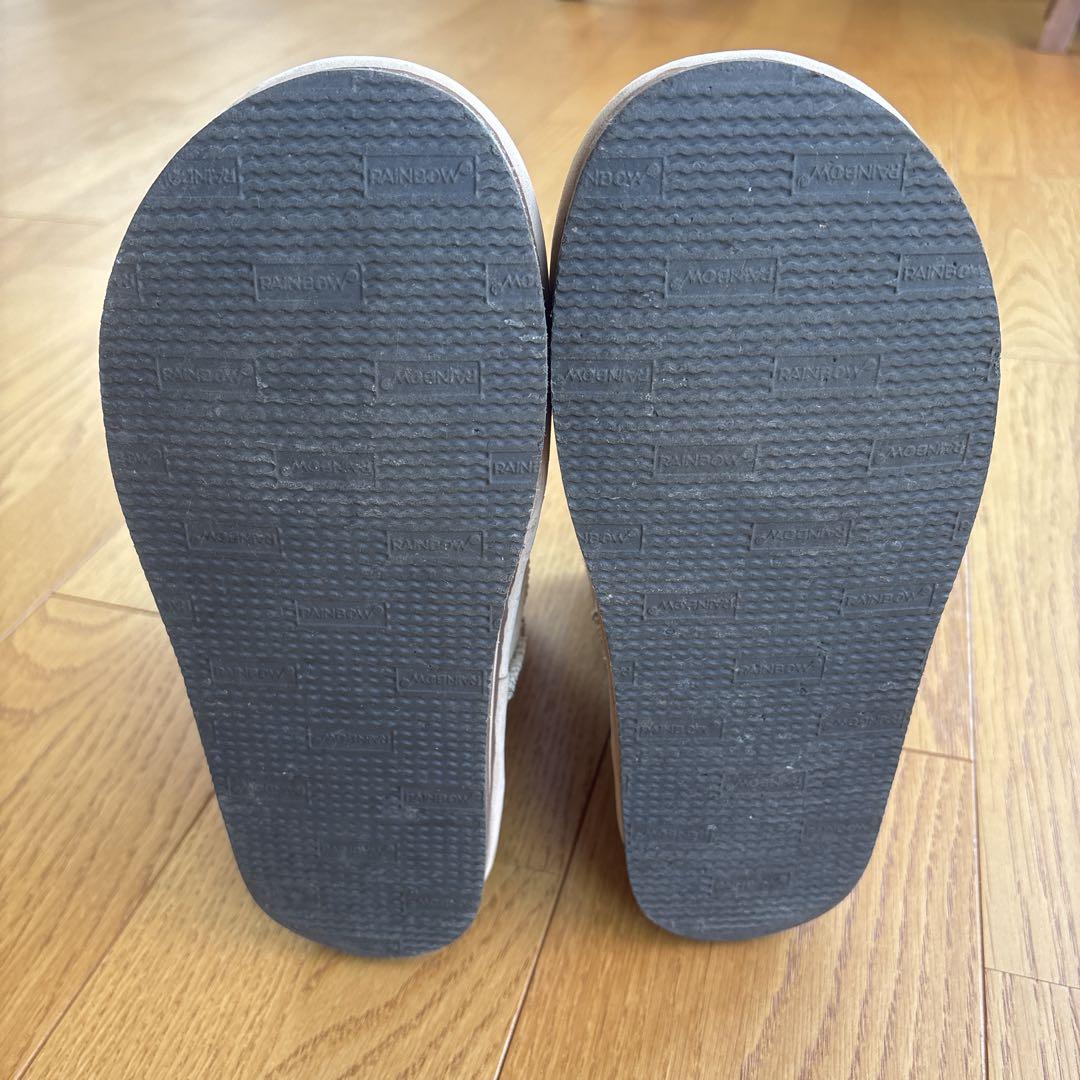 専用　RAINBOW SANDALS ムートンブーツ ベージュ