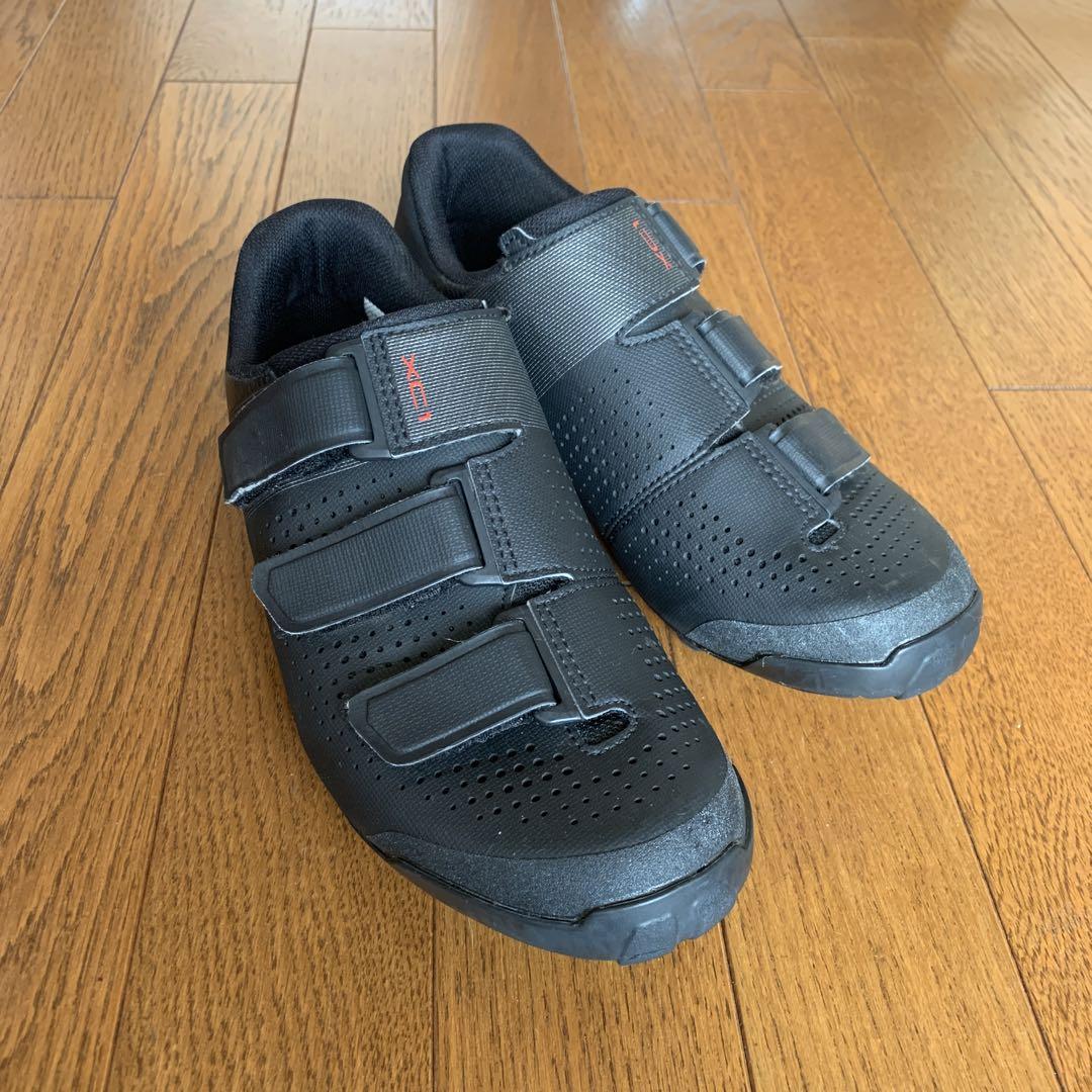 Shimano XC1 ビンディングシューズSPD Black 24.5cm