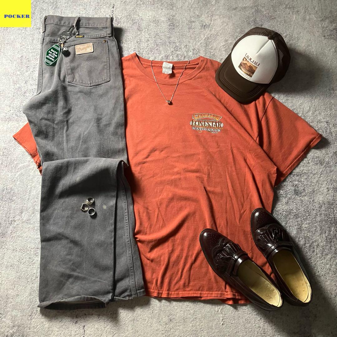 c-boy style トップスのみ 海外ストリートコーデ オレンジ XL c-boy style トップスのみ 海外ストリートコーデ オレンジ XL