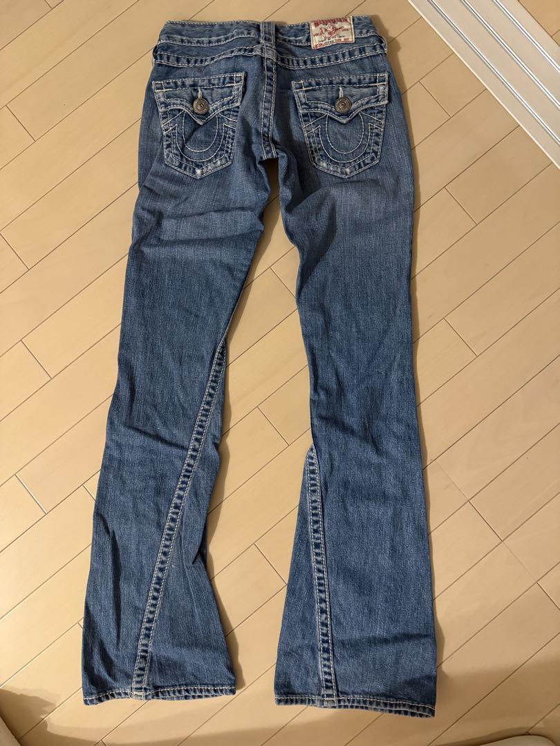 TRUE RELIGION ローライズ ブーツカット ジーンズ y2k True Religion ブーツカットデニム 26 - メルカリ