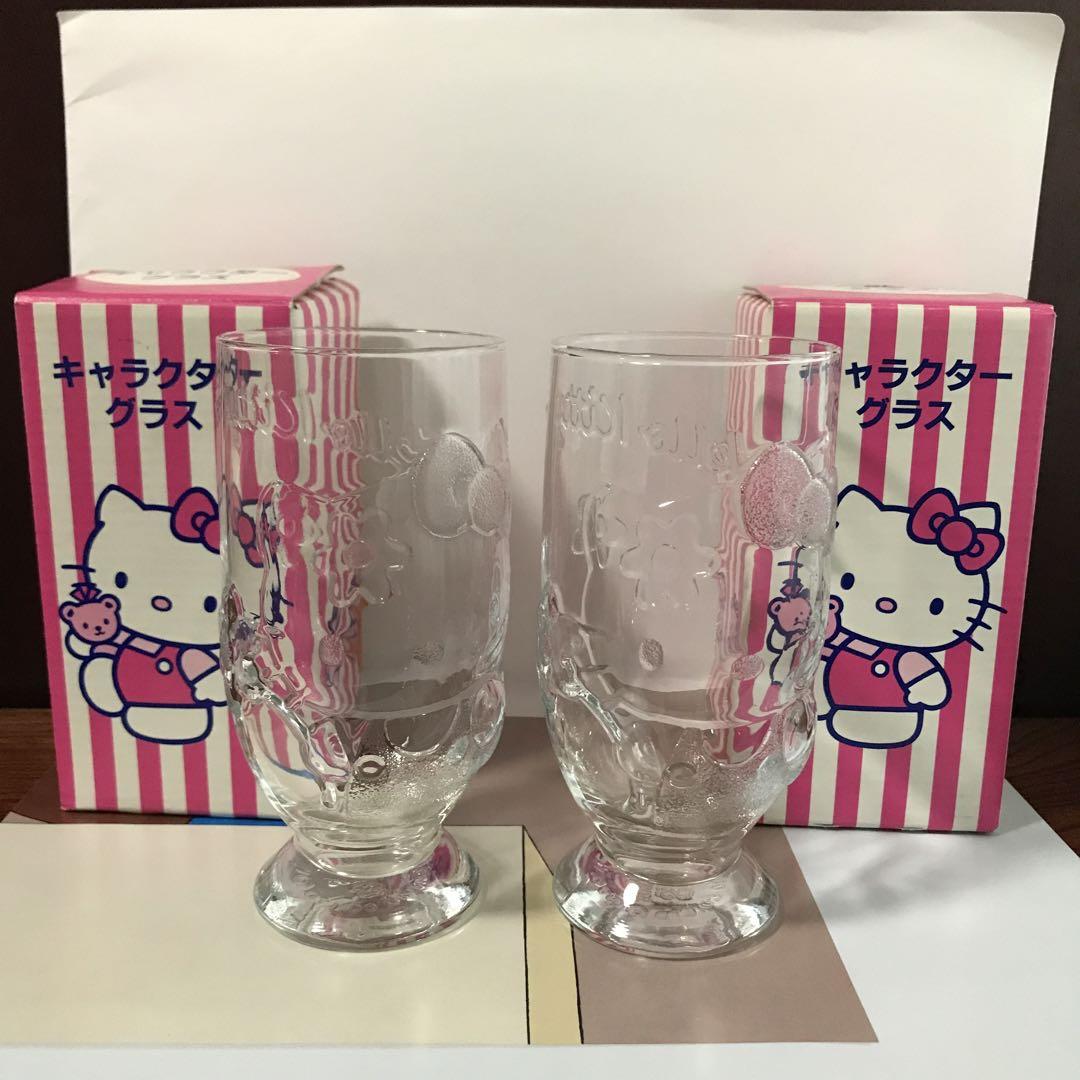 【ハローキティ】グラス 2個セット