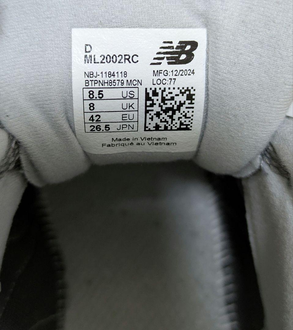 new balance ニューバランス ML2002RC 26.5cm D