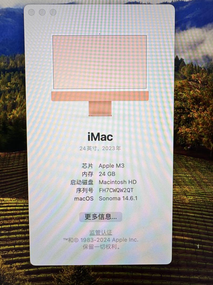 iMac24インチ2023オレンジM3|24GB|2T