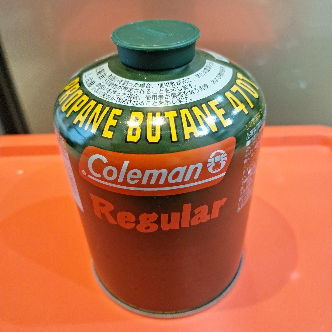ガスボンベ　Coleman　OD缶　カセットガス　Regular