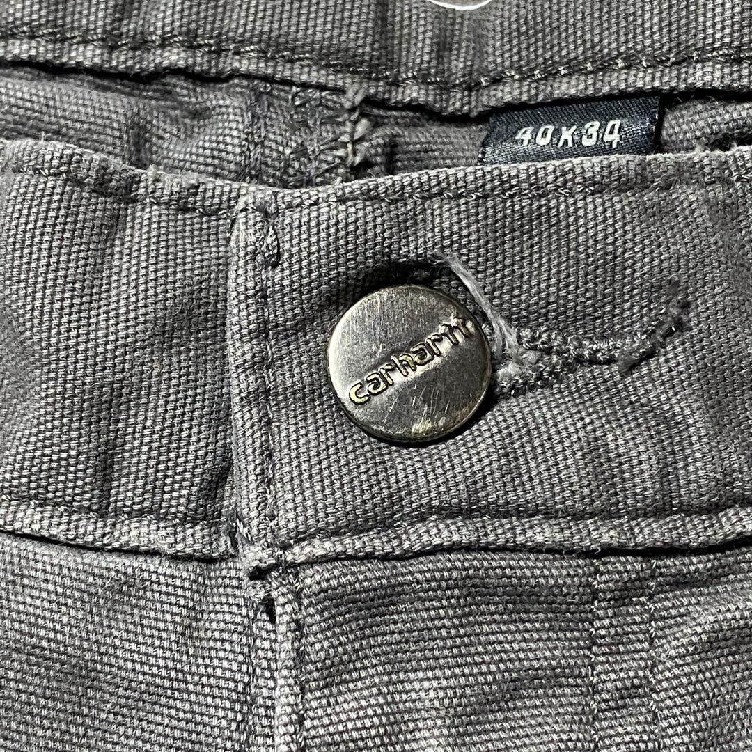 【W40 L34】carhartt カーハート　ジッパーフライ　ワークパンツ