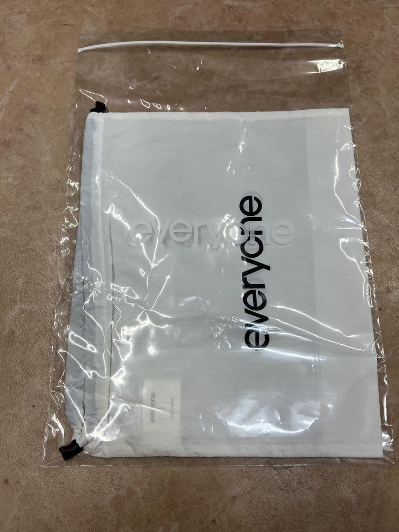 バッグ everyone nylon kinchaku pouch (WHITE)