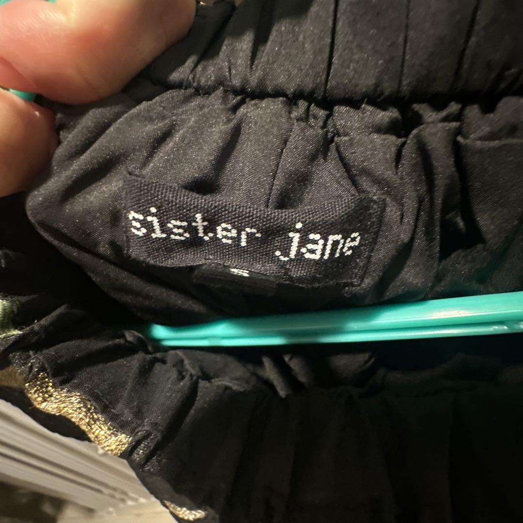 sister jane ジャカード ハート ミニドレス ブラック