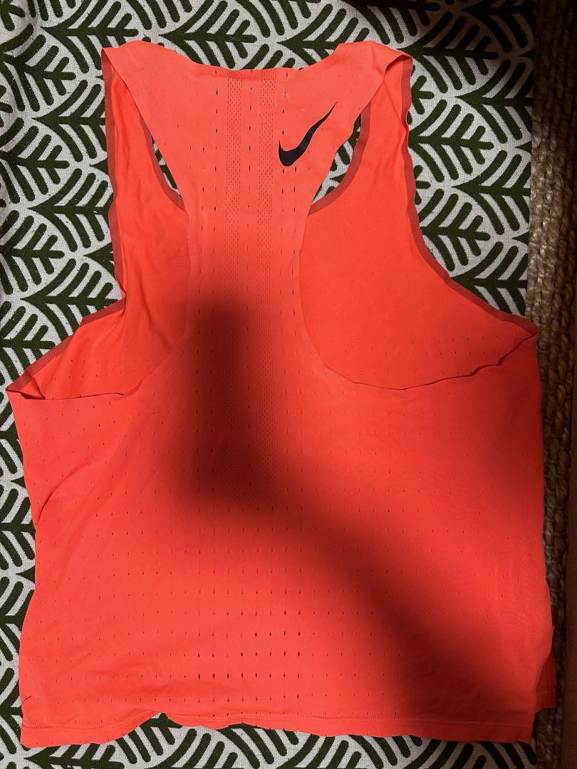 Nike シングレット　エアロスイフト　オレンジ　Lサイズ