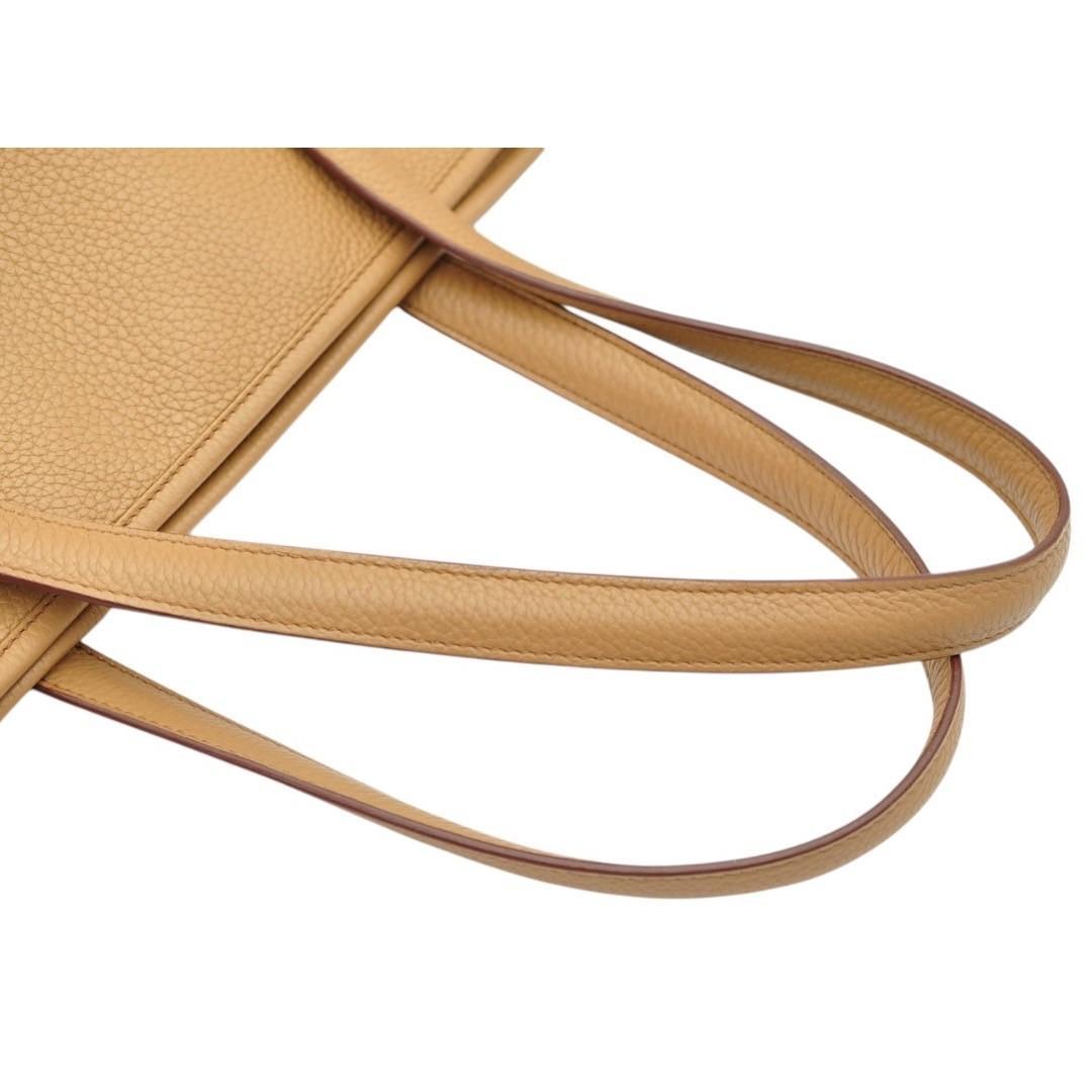 HERMES エルメス 美品 ヴィクトリアカバス32 トートバッグ □L刻印