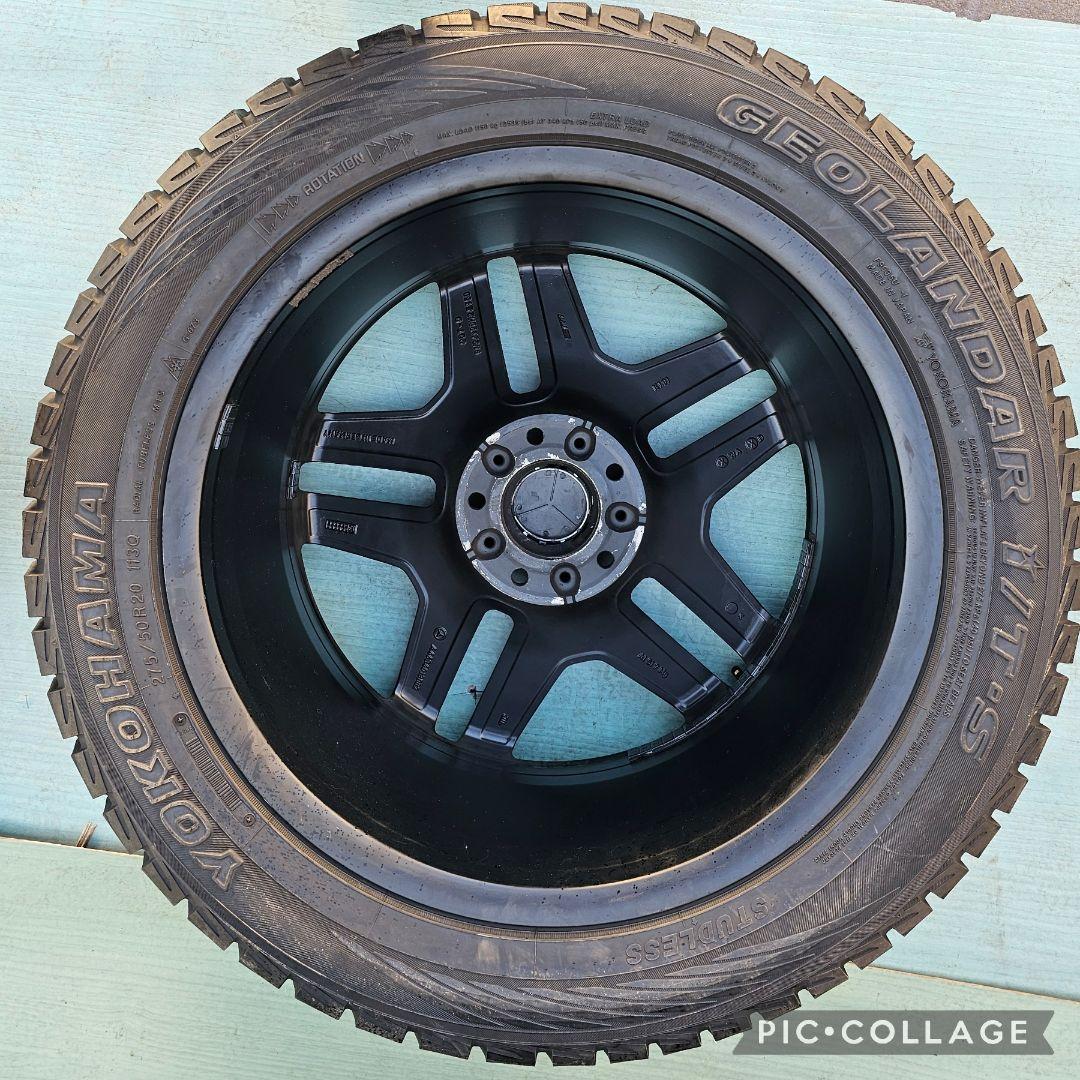 美品！バリ溝ベンツ AMG Gクラス G63 W463 純正 20インチ 9.5