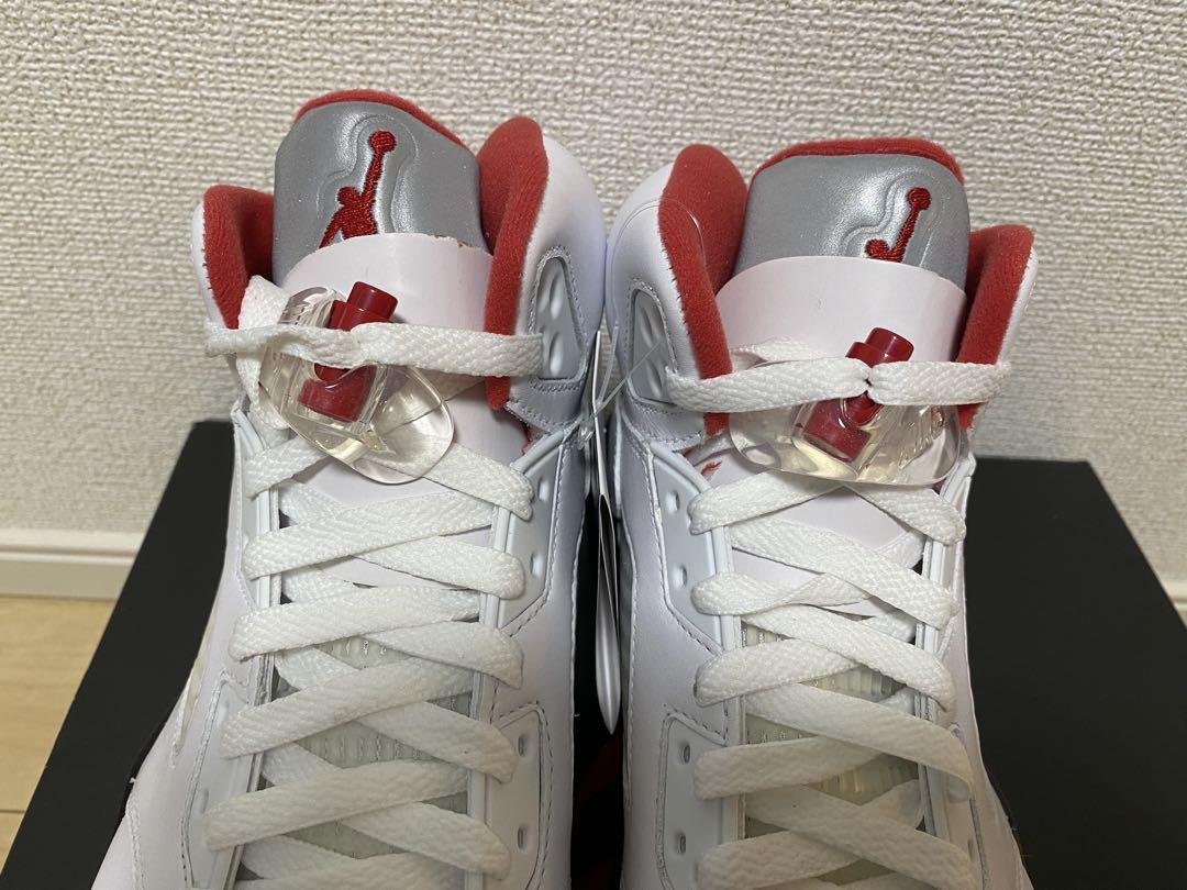 【新品未使用・納品書有】AIR JORDAN エアジョーダン5 ファイヤーレッド