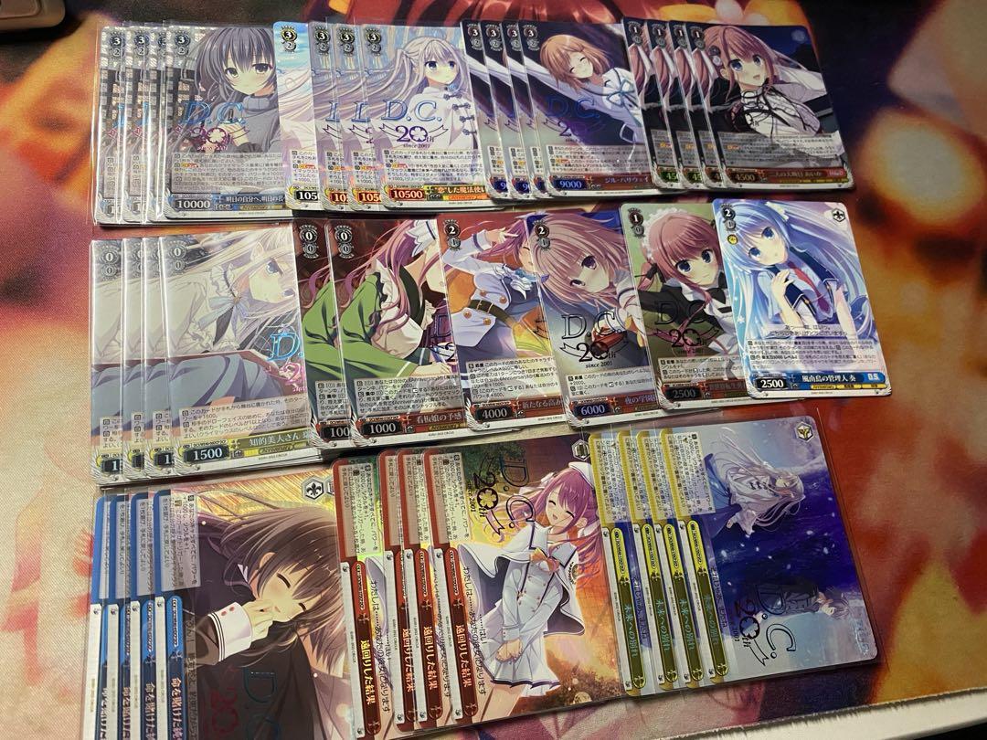 値下げ可能　ヴァイス　ダカーポ  フルホイル　デッキ　ホイル大量　パーツ有り