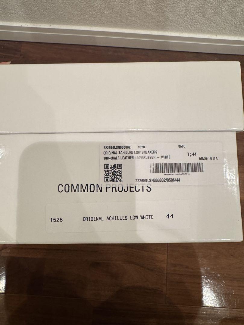 COMMON PROJECTS ホワイトスニーカー メンズ