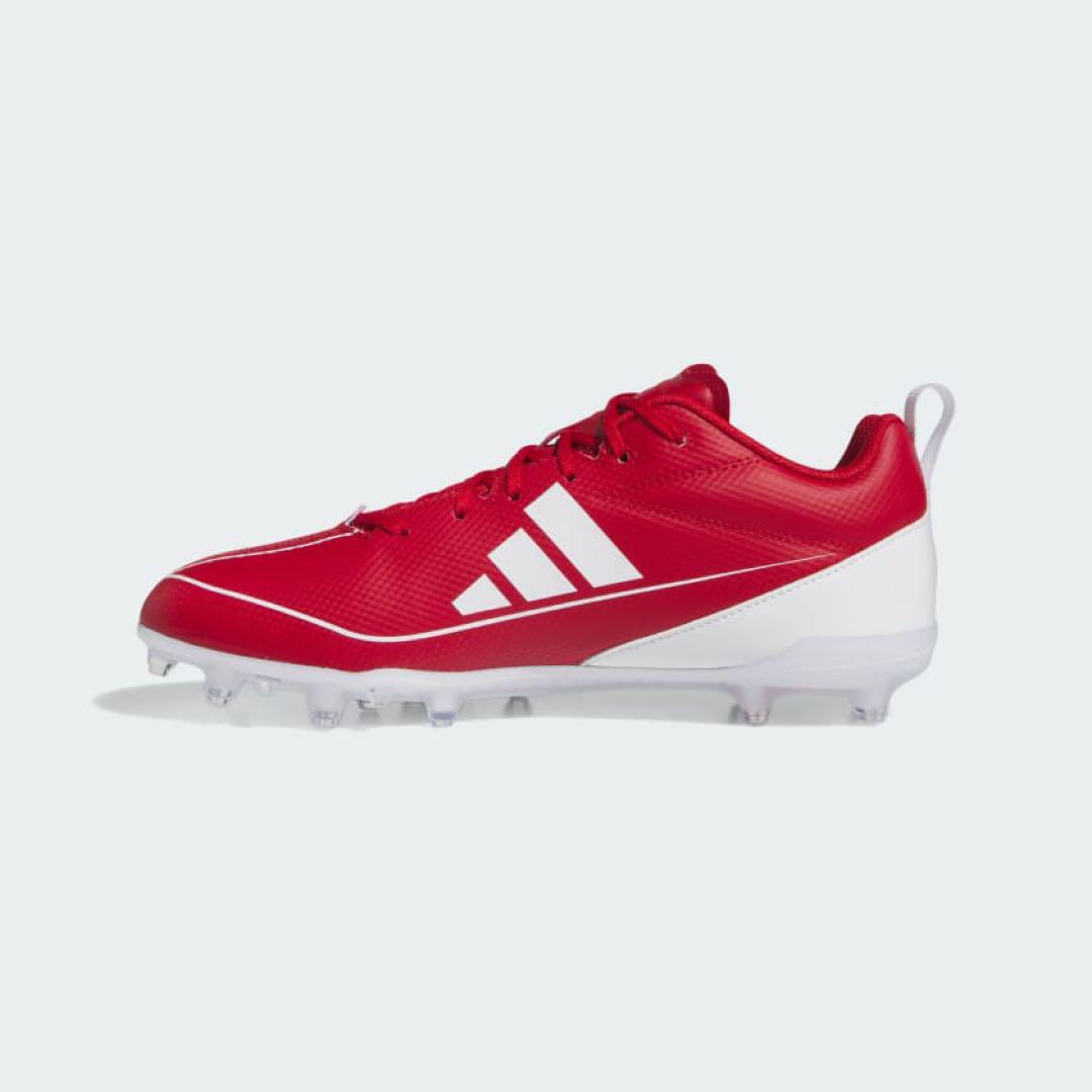 28.5cm】Adizero Electric 2 レッド アメフト スパイク